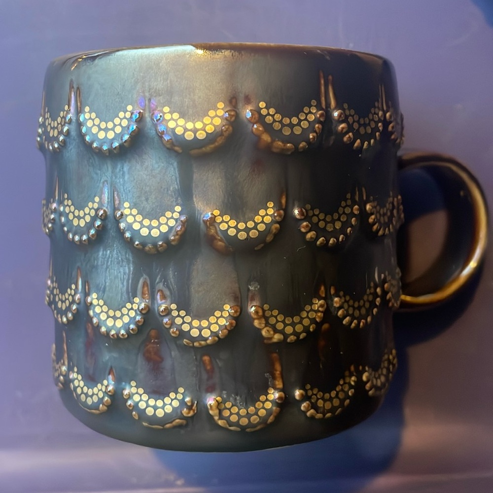 Starbucks 2015 Anniversary scale coffee Tea mug 10 Oz